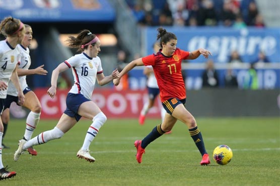 Julie Ertz powers USWNT to victory over Spain in SheBelieves Cup