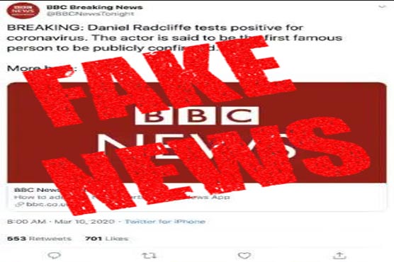 No, Daniel Radcliffe doesn't have coronavirus