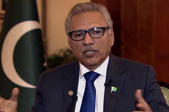 President Alvi to leave for two-day visit of China Monday
