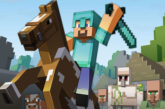 Players dig into building game Minecraft amid pandemic