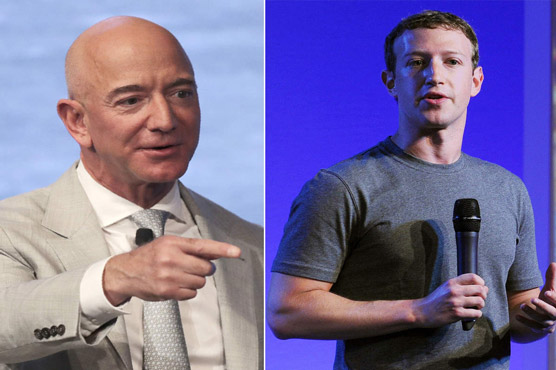 Facebook, Amazon chiefs see wealth balloon amid pandemic: report