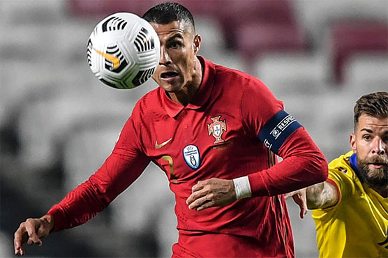 Ronaldo scores 102nd international goal as Portugal thrash Andorra