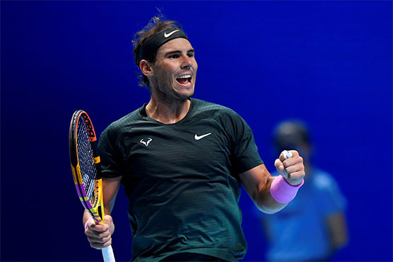Nadal beats Tsitsipas to reach last four at ATP Finals