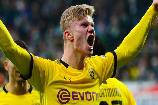 Dortmund S Haaland Wins Golden Boy Award Sports Dunya News