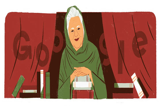 Google pays tribute to Bano Qudsia with a doodle