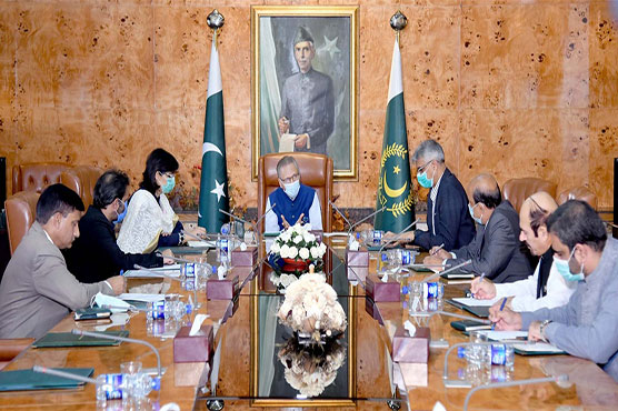 President Alvi for developing centralized national database on all diseases