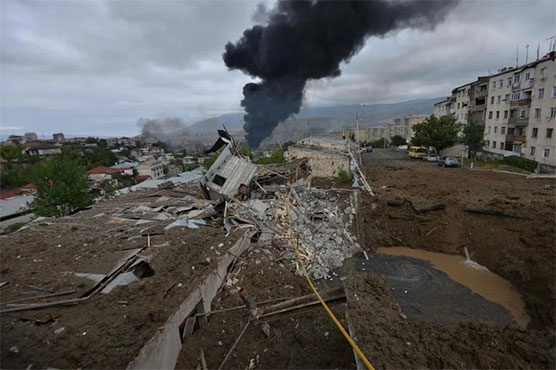 Cities under fire as Armenia-Azerbaijan fighting intensifies