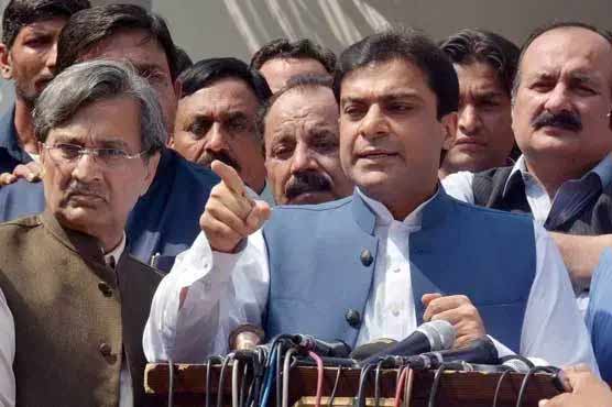 PM Imran a dictator, fascist and stain on democracy: Hamza Shahbaz 