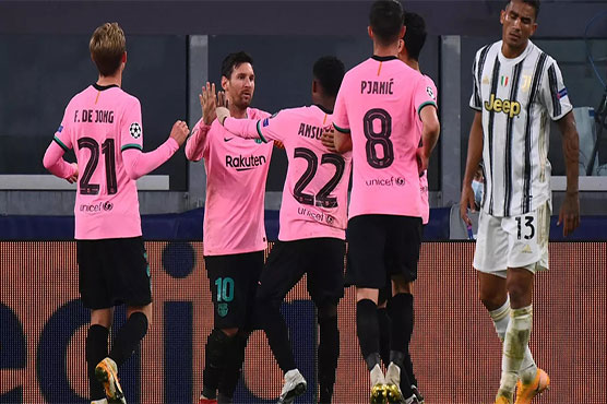 Juventus fall to Messi's Barcelona without Covid-hit Ronaldo
