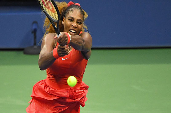 Serena shrugs off record-chase after US Open first round win