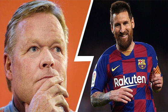Koeman begins Messi reconciliation at Barca