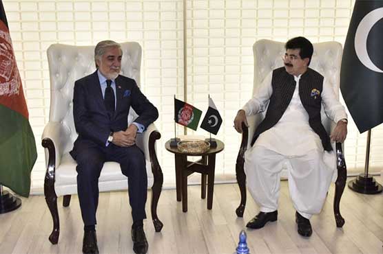 Afghan reconciliation leader calls on Chairman Senate to discuss matters of mutual interest