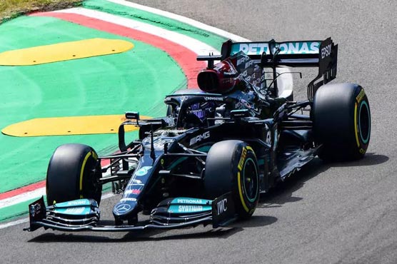 Hamilton earns 99th career pole at Emilia Romagna GP