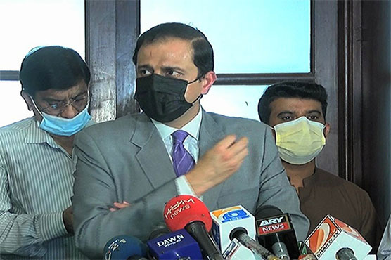 Newly-appointed administrator Karachi Murtaza Wahab takes charge