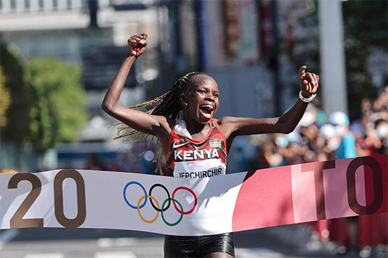 Jepchirchir gives Kenya back to back women's marathon Olympic titles
