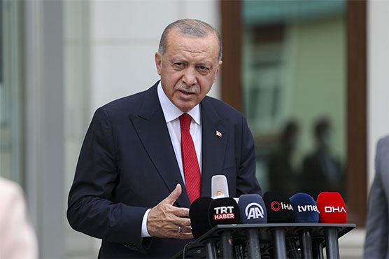 Turkey's Erdogan says could meet Taliban leader