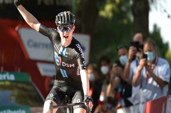 Eiking takes Vuelta lead as Storer wins another stage