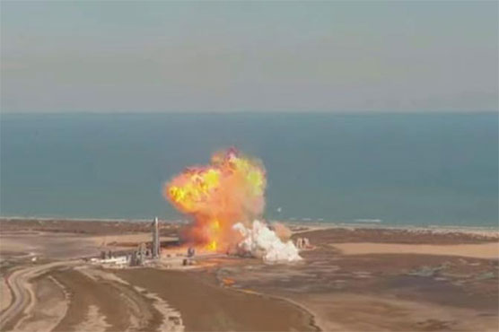 SpaceX Starship prototype rocket crashes in fireball ... again