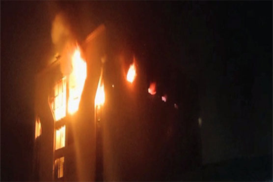 Another factory catches fire in Karachi
