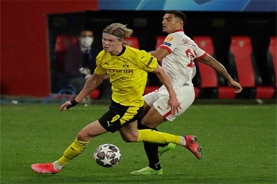 Lethal Haaland puts Dortmund in driving seat against Sevilla
