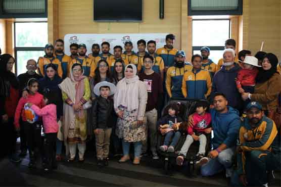Pakistan cricket team meets families of Christchurch tragedy martyrs