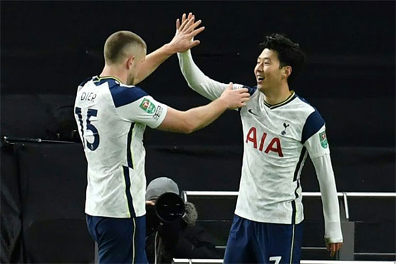 Son, Sissoko send Spurs into League Cup final