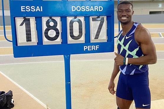 Zango smashes indoor triple jump world record