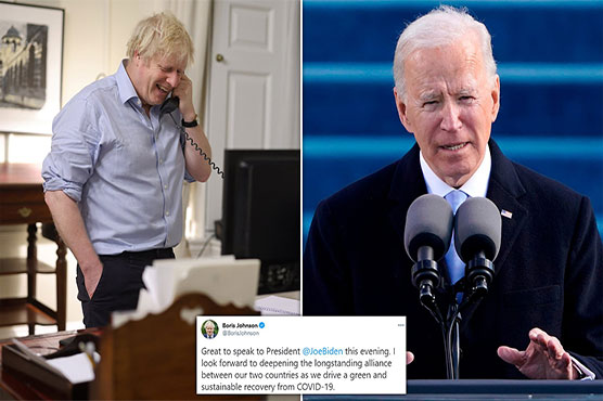 Johnson, Biden discuss 'deepening alliance': PM's office