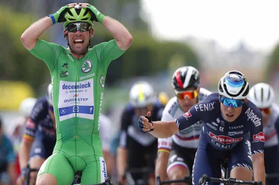 Cavendish makes Tour de France history equalling Merckx stage win tally