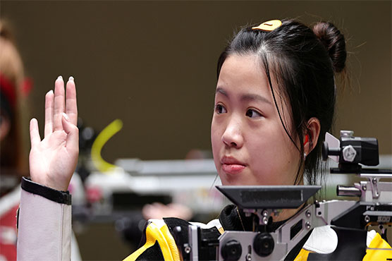 Chinese shooter Yang wins first gold of Tokyo Olympics
