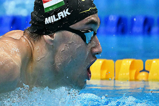 Hungary's Milak wins men's Olympic 200m butterfly gold