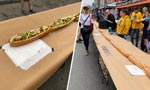 Philadelphia chefs assemble 510-foot cheesesteak