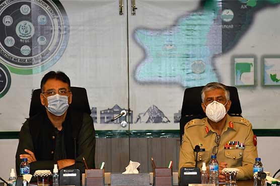 ملک بھر میں کورونا پھیلنے کی شرح میں کمی، این سی او سی کا اظہار اطمینان