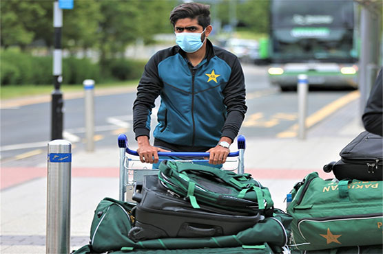 Pakistan team reach Birmingham for limited-overs series against England