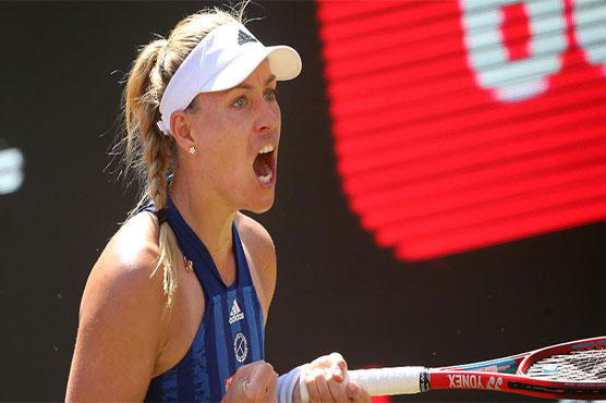 Kerber downs Kvitova on grass to reach Bad Homburg final