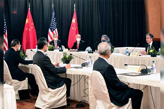 US and China spar in 1st face-to-face meeting under Biden