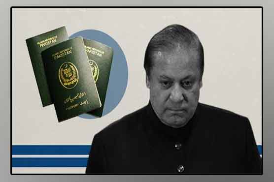 وزارت داخلہ نے نواز شریف کے پاسپورٹ کی تجدید کی درخواست مسترد کردی