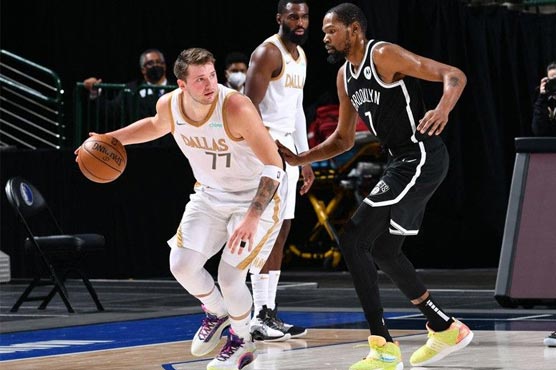 Doncic scores 24 as Mavs hand Nets fourth straight loss