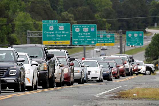 Panic buying shuts down US gas stations as pipelines begin to reopen