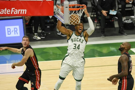 Bucks thrash Heat to take 2-0 series lead