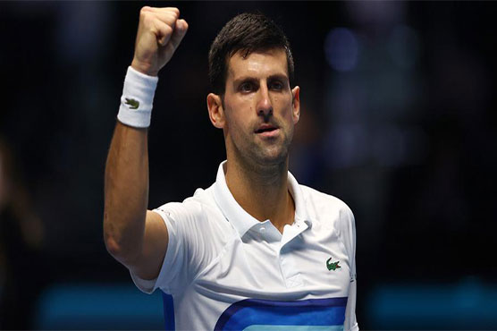 Djokovic reaches ATP Finals semis by thrashing Rublev