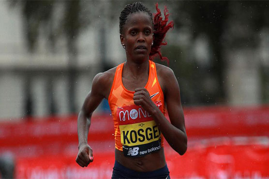 Kosgei confident of London Marathon hat-trick bid despite Olympic strain