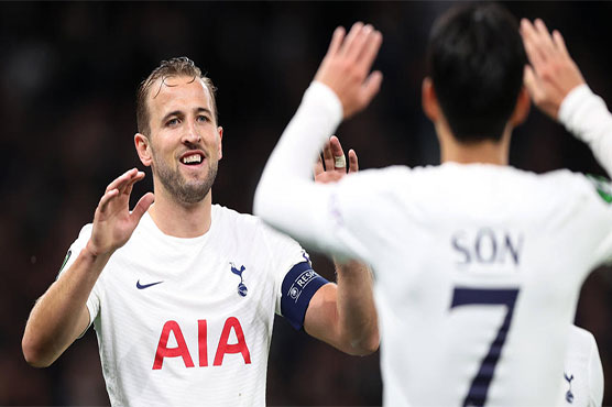 Super-sub Kane bags hat-trick for Spurs in Conference League win