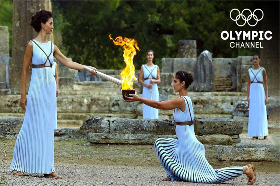 Beijing flame to be lit in a vacuum in Olympia