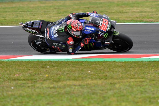 Quartararo wins MotoGP world title after Bagnaia crashes out at Misano