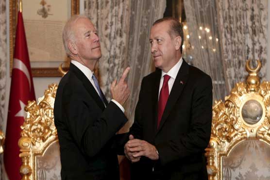 Biden and Erdogan pledge to improve US-Turkey ties