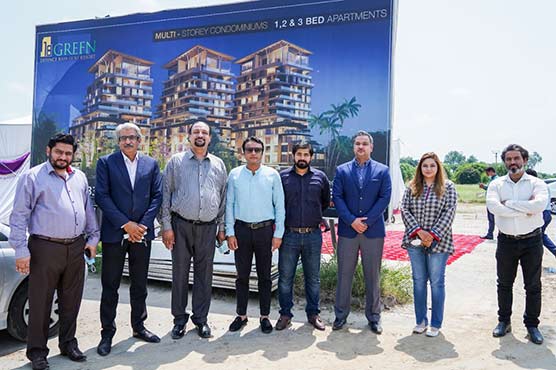 Zameen.com organizes groundbreaking ceremony for 18 Green Condominiums - Defence Raya