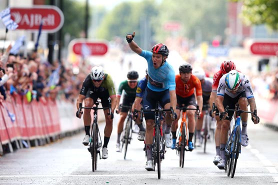 Hayter retakes Tour of Britain lead with sprint victory