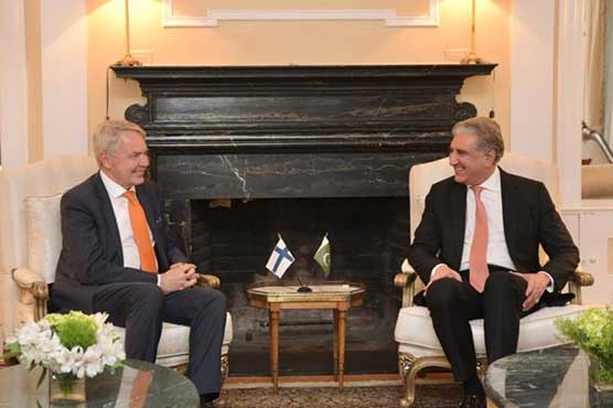 Pakistan committed to further solidify political, economic ties with Finland: FM