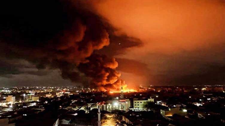 Huge fire destroys Somaliland market